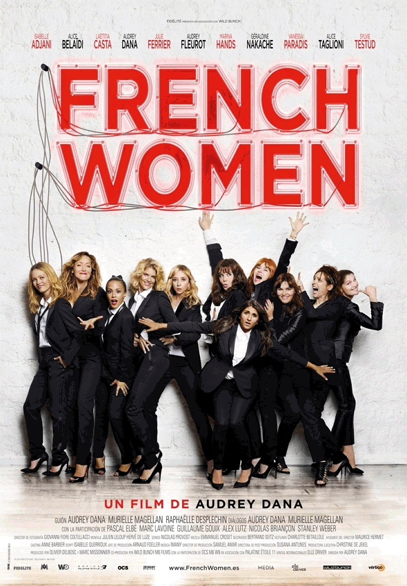 Póster en español de la película 'French Women'