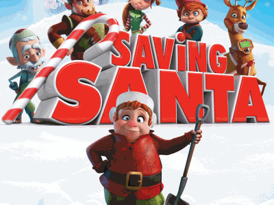 Póster en español de 'Saving Santa (Rescatando a Santa Claus)'