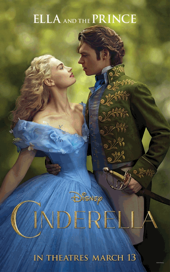 Cenicienta y el Príncipe protagonizan el nuevo póster de 'Cenicienta ( Cinderella)' | Noche de Cine