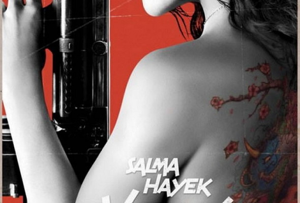 Salma Hayek protagoniza el póster de 'Everly'