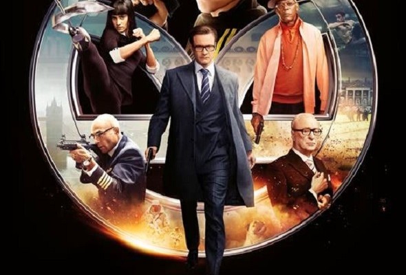 Kingsman servicio secreto. Póster en español
