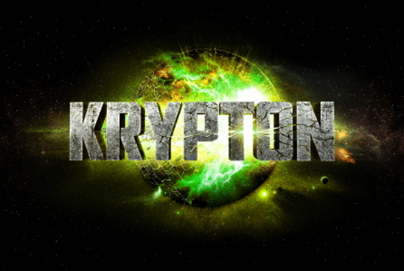 Logo promocional de la serie Krypton