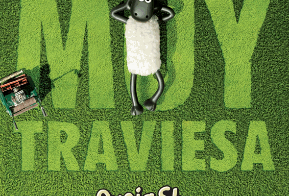 Póster en español de La oveja Shaun: la película (Shaun the Sheep)