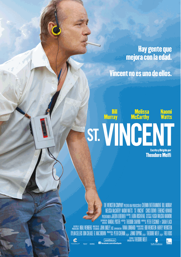 Primer teaser poster en español de la película 'St. Vincent'