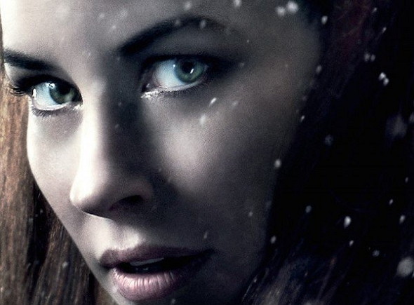 Evangeline Lilly en el póster de El Hobbit: La batalla de los cinco ejércitos (The Hobbit: The Battle of the five Armies)