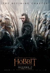 Luke Evans protagoniza el póster de El Hobbit: la batalla de los cinco ejércitos (The Hobbit: the battle of the five armies)