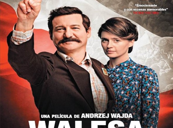 Póster en español para Walesa, la esperanza de un pueblo. Poster en español