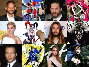 Protagonistas del 'Escuadrón suicida'