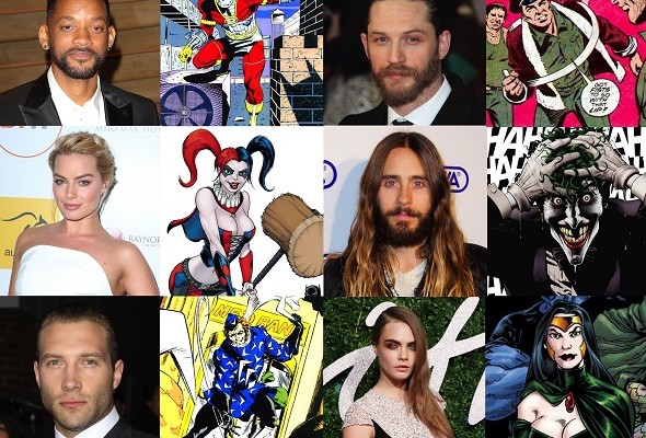 Protagonistas del 'Escuadrón suicida'