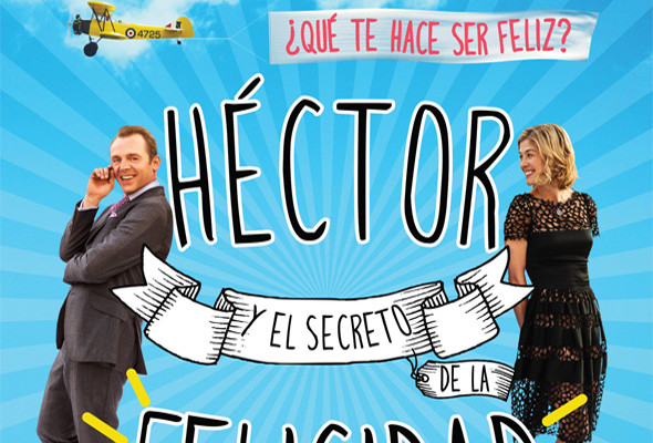 Póster en español de Héctor y el secreto de la felicidad