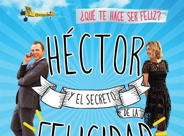 Póster en español de Héctor y el secreto de la felicidad
