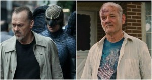 Michael Keaton en 'Birdman' y Bill Murray en 'St. Vincent'