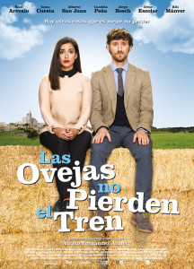 Las ovejas no pierden el tren. Poster.