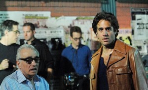 Martin Scorsese y Bobby Cannavale durante el rodaje