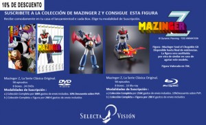 Serie completa remasterizada en DVD de 'Mazinger Z'