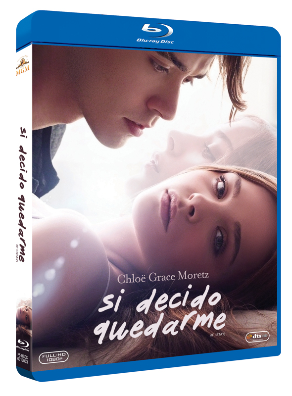 Carátula Bluray de 'Si Decido Quedarme'.