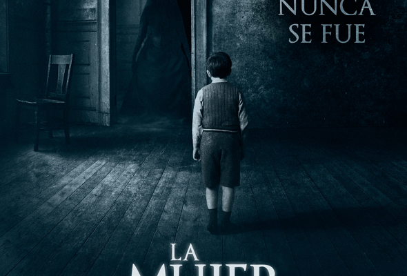 Póster en español de La mujer de negro: el Ángel de la muerte