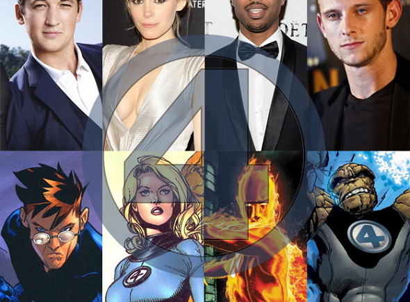 Los actores protagonistas de Los Cuatro fantásticos