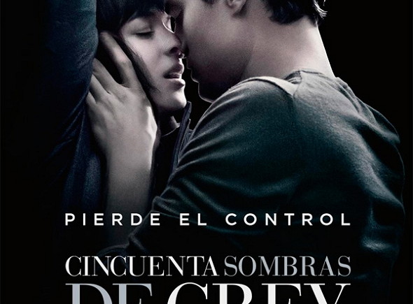 Póster en español de Cincuenta sombras de Grey