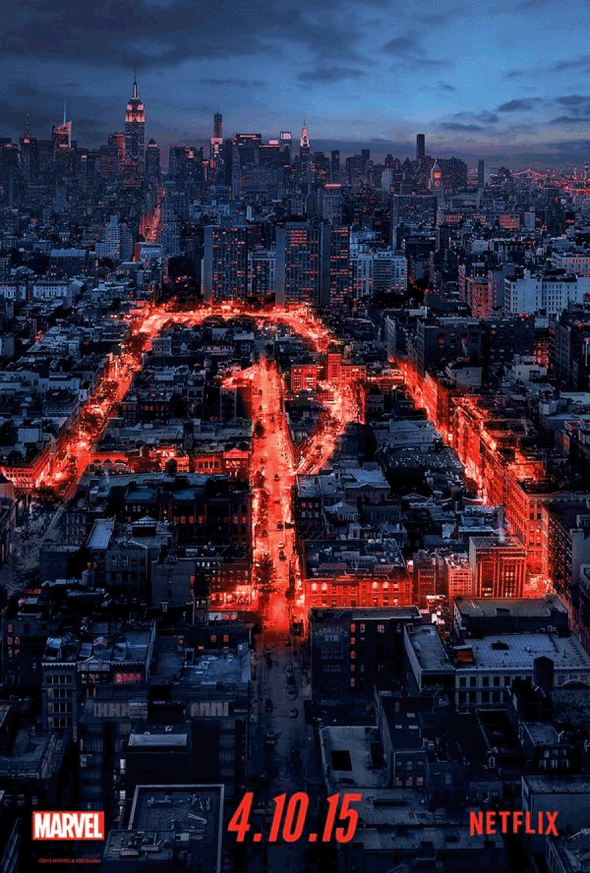 Póster de la serie Daredevil, de Netflix