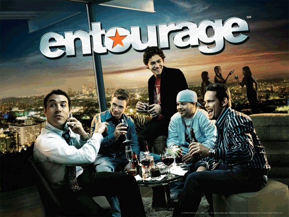 Los protagonistas de 'El Séquito (Entourage)'