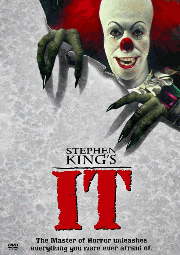 Imagen del DVD de la primera versió televisiva  de 'IT'