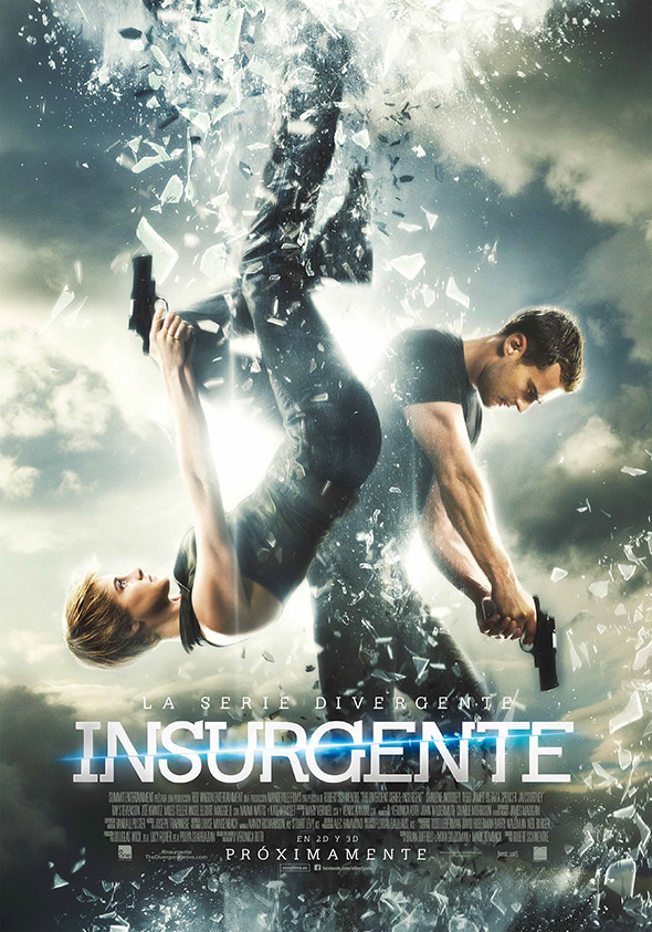 Póster en español de la película Insurgente