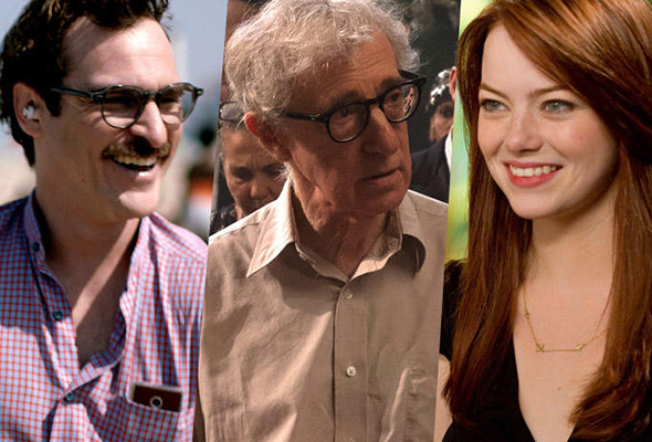 Joaquin Phoenix, Woody Allen y Emma Stone