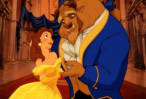 Una imagen del clásico de Disney La bella y la Bestia