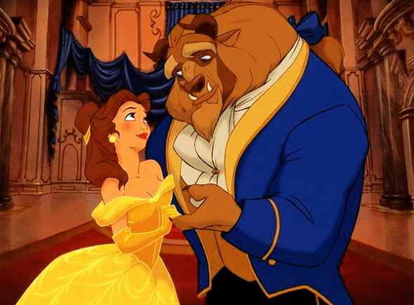 Una imagen del clásico de Disney La bella y la Bestia
