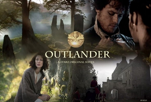 Una imagen promocional de la serie 'Outlander'