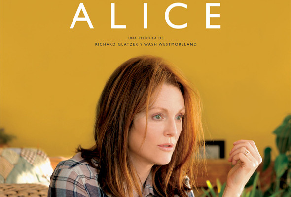 Póster en español de Siempre Alice