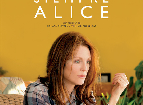 Póster en español de Siempre Alice