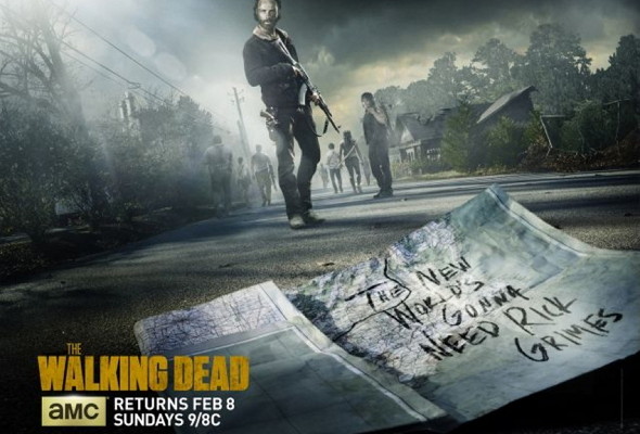Póster de la quinta temporada de The Walking Dead