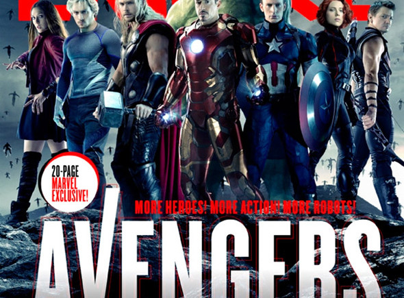 Los Vengadores, reunidos en la portada de Empire