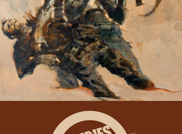 Una imagen promocional del cómic ZombiesvRobots