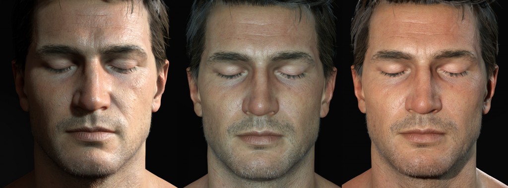 Test De luz en Nathan Drake