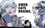 Una imagen del comic iZombie