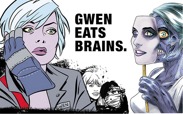 Una imagen del comic iZombie