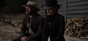 Joel Edgerton y Portman en 'Jane got a gun'