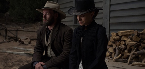 Joel Edgerton y Portman en 'Jane got a gun'