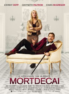 Póster para 'Mortdecai'.