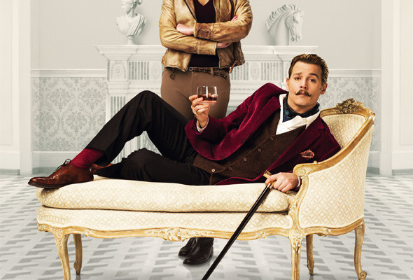 Póster para 'Mortdecai'.