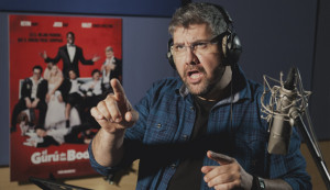 Fotografía de doblaje de 'El Gurú de las Bodas'. Flo.