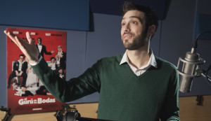 Fotografía de doblaje de 'El Gurú de las Bodas'. Dani Martínez.