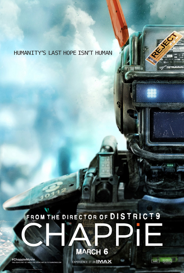 Póster de la película 'Chappie' Imagen del póster de la película 'Chappie'