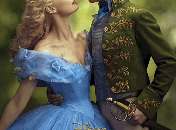 El Príncipe y la Cenicienta en el nuevo póster de 'Cenicienta (Cinderella)'