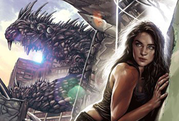 Una imagen de la portada del cómic 'Enormous'