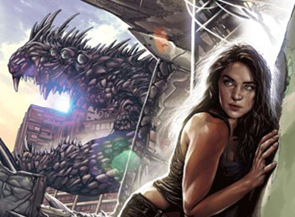 Una imagen de la portada del cómic 'Enormous'