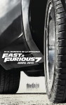 Imagen del póster en español de Fast & Furious 7